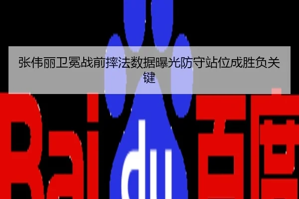 张伟丽卫冕战前摔法数据曝光防守站位成胜负关键